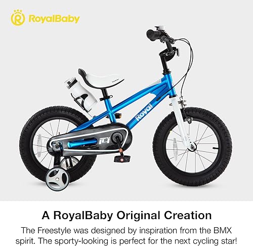 Miniatura 2 de RoyalBaby Kids Bike EZ Balance to Pedal Dual Handbrake Toddlers Boys Girls Bicycle 12-20 Inch for Age 3-10 Years