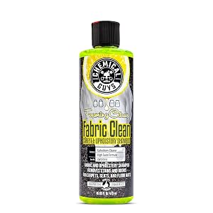 Chemical Guys Foaming Citrus Fabric Clean Carpet and Upholstery Cleaner - Car Carpet Cleaner for Seats and Floor