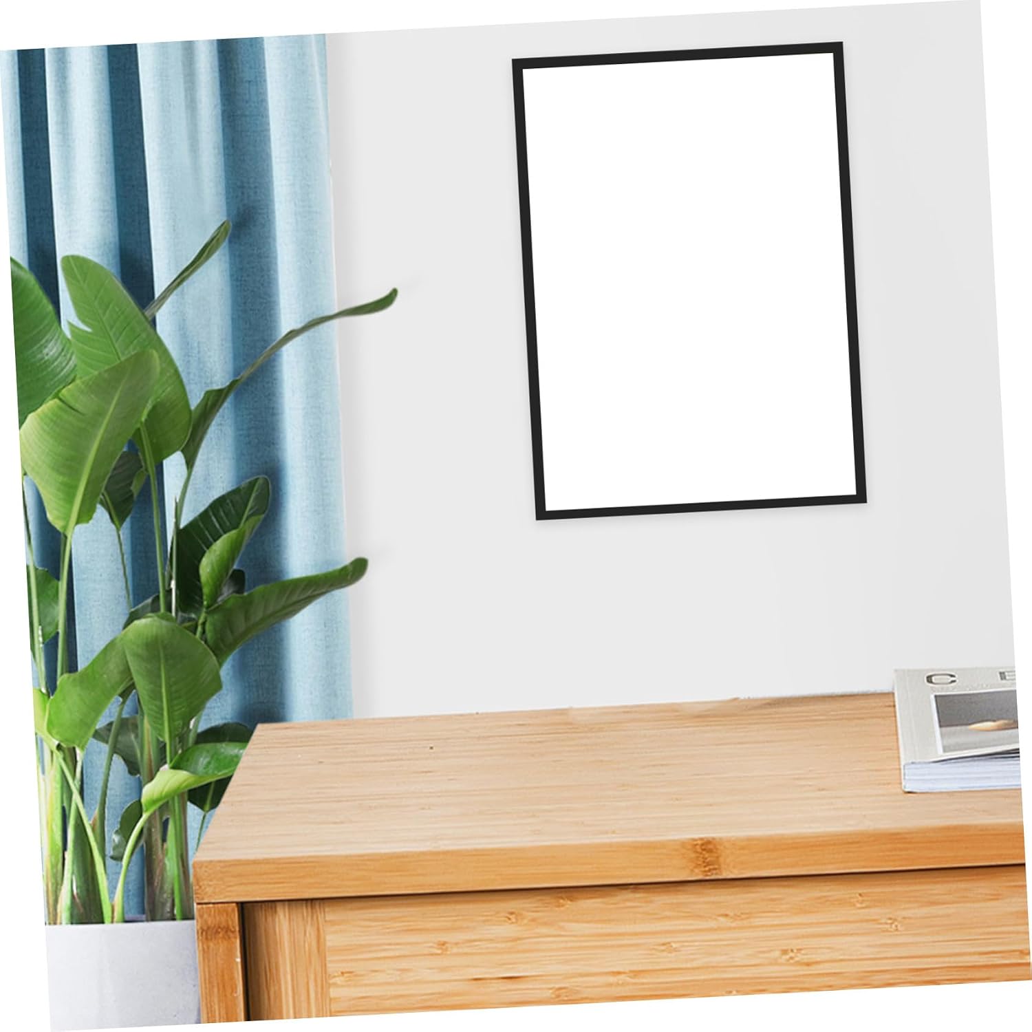 Luxshiny 4Pcs Magnetic Picture Frames Self-adhesive Photo Display Frames for Business Licenses Certificates and Diamond DIY Paintings Material Easy Open Cover