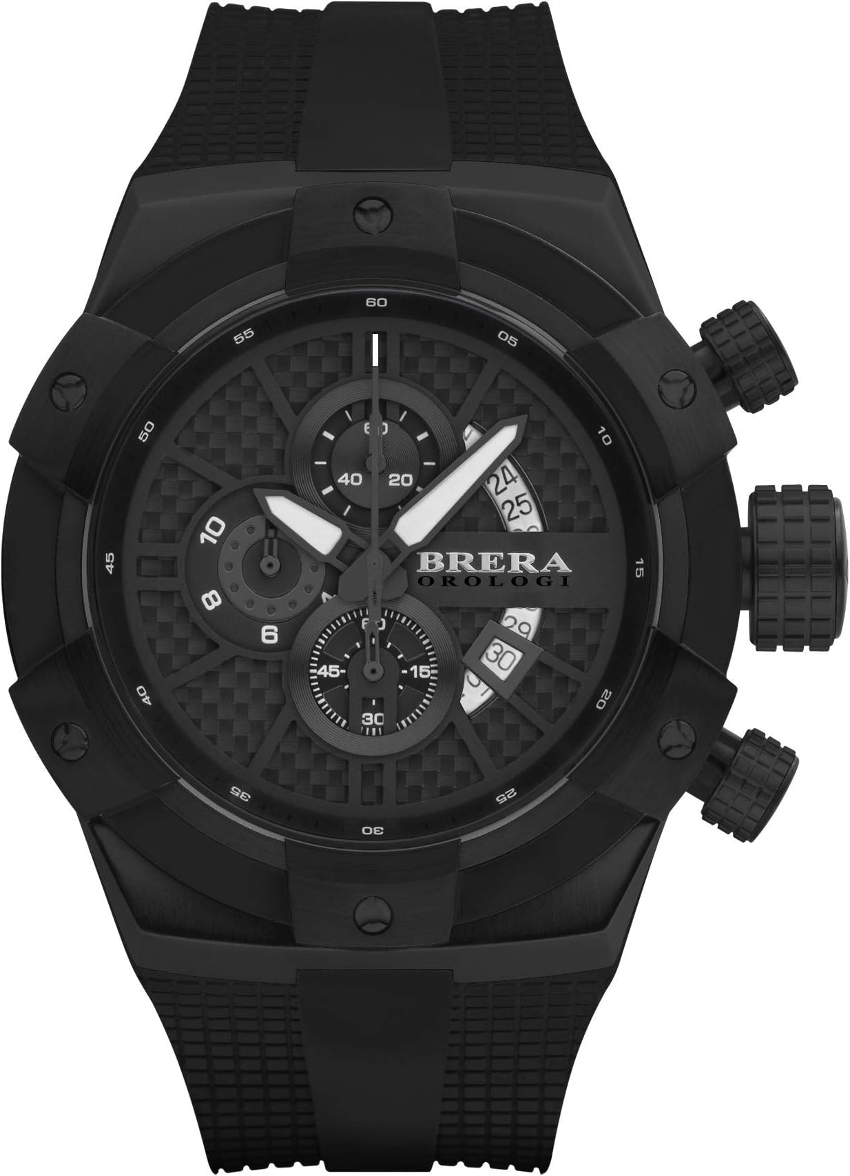 Men's Supersportivo Black Back & Carbon Fiber 48mm BRSSC4903