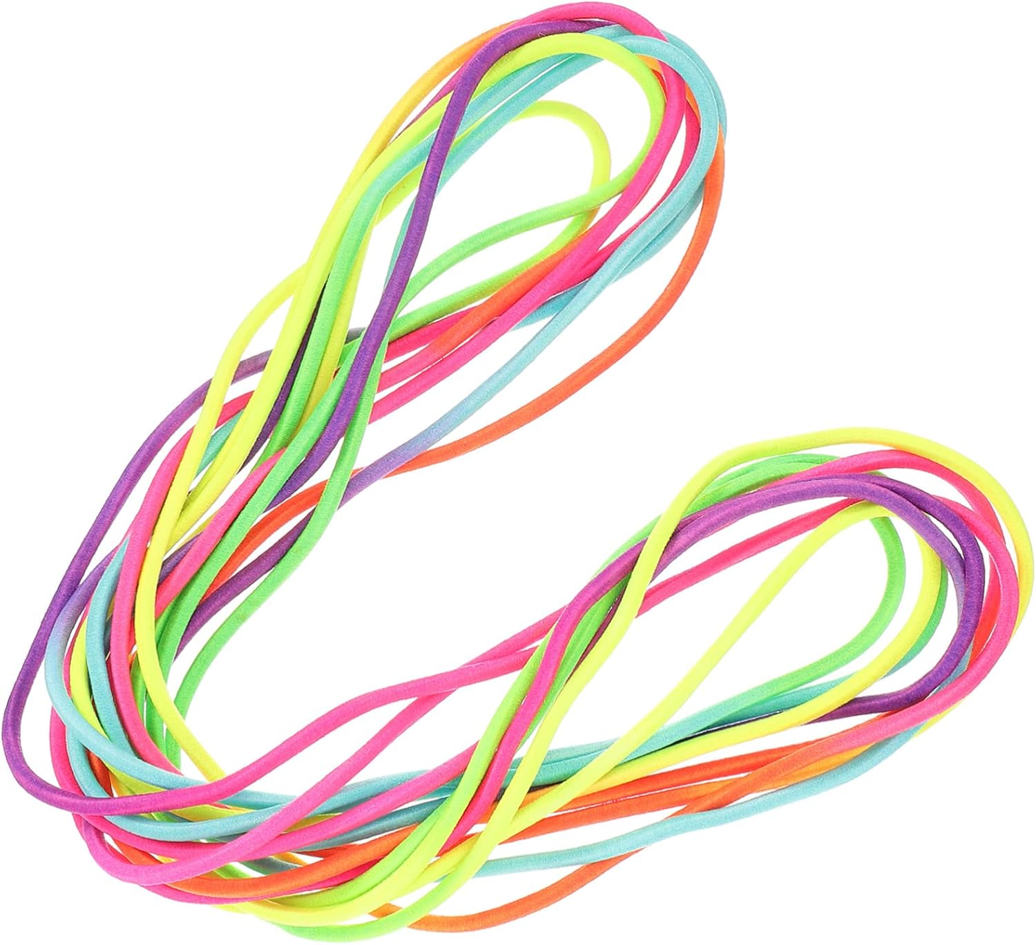 Rubber Jump Rope for Fitness and Outdoor Play Lightweight Elastic Skipping Rope for Exercise and Group Fun Student Workout Tool