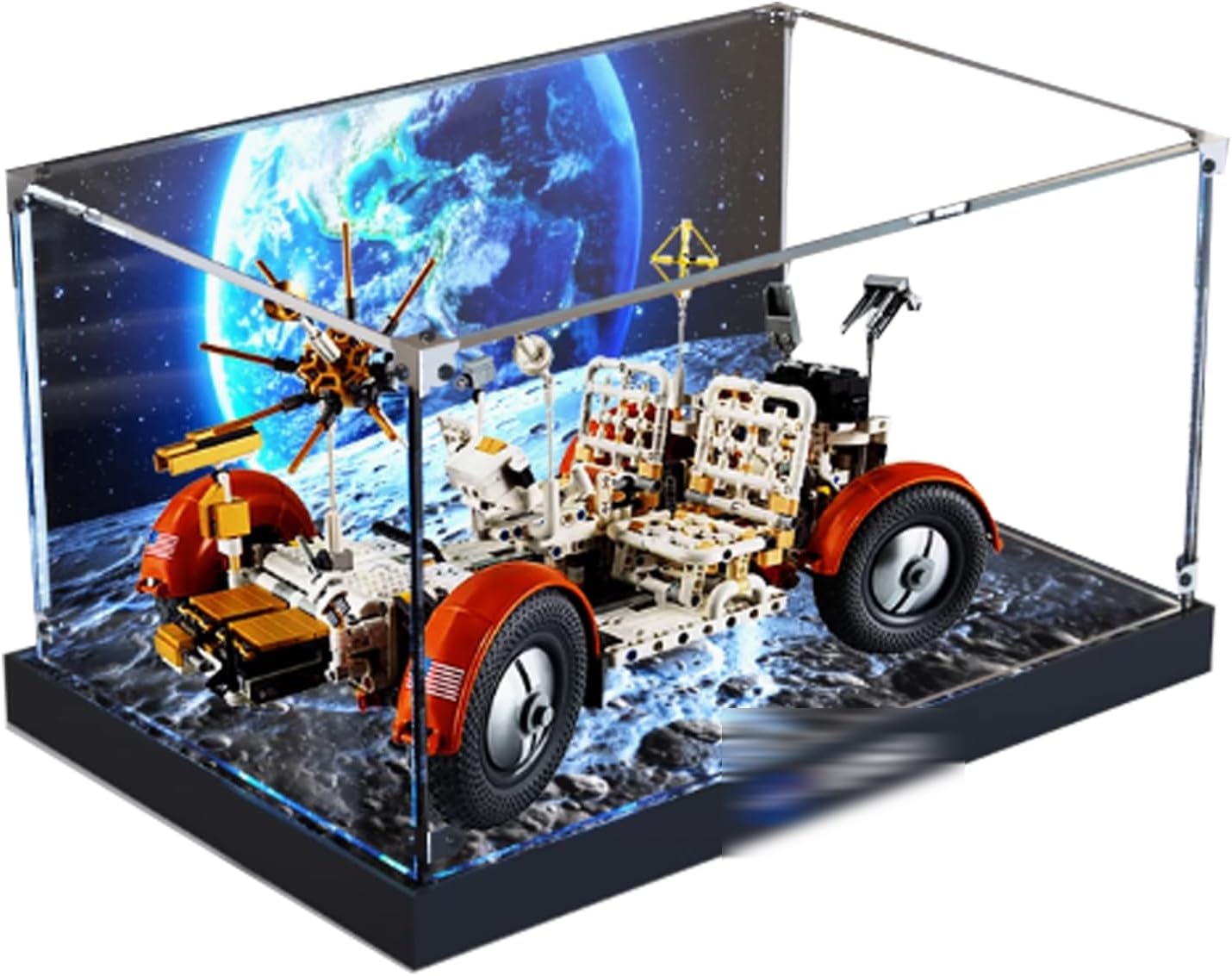 Acrylic Display Case Compatible with Lego 42182 Lunar Rover for Collecting Displays Clear 17.7 x 11.8 x 9.8 inches (Model not Included) (Background 4)