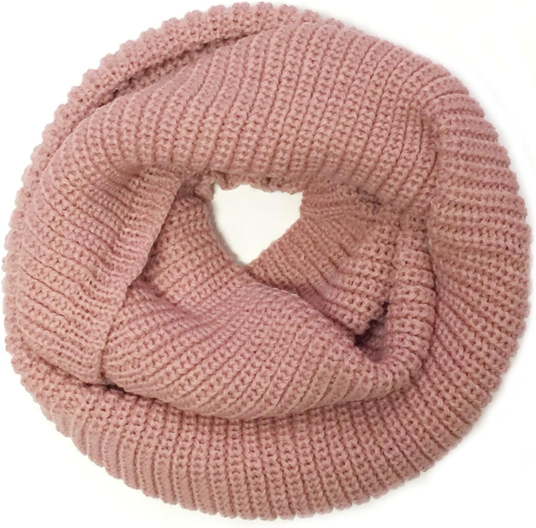 Wrapables Thick Knitted Winter Warm Infinity Scarf