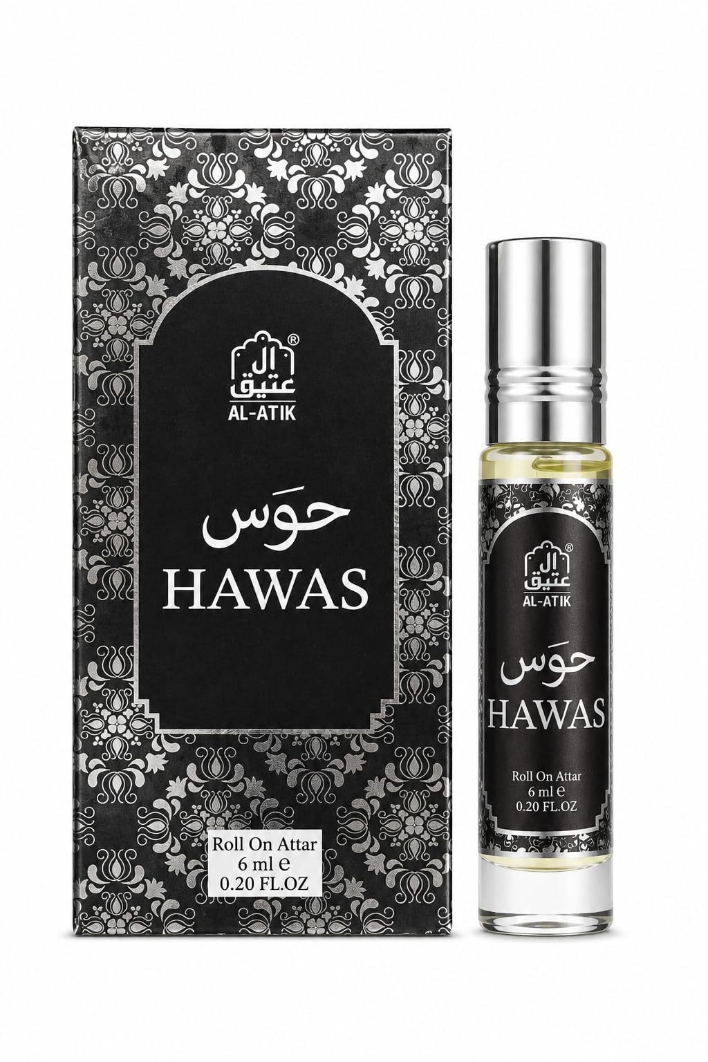 Hawas Roll on Attar Perfume Oil, 6ml | Alcohol Free, Long Lasting Fragrance, Unisex, Compact Roll-On, Arabic Attar-image-23