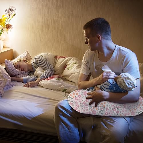 Miniatura 7 de Little Grape Land Almohada de lactancia, almohadas de lactancia materna, almohada de apoyo para bebés para lactancia, alimentación con biberón,