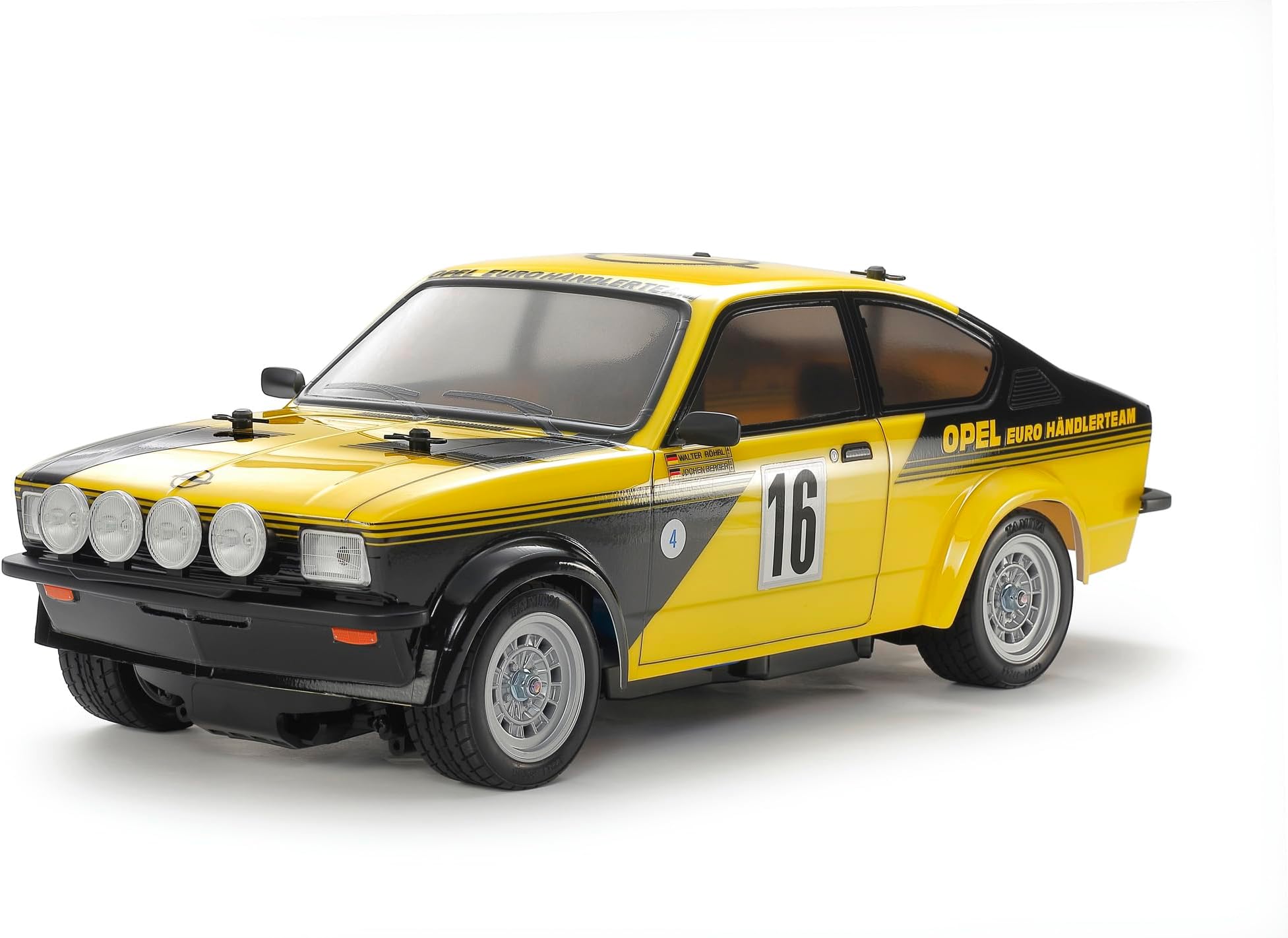 58729 1:10 RC Opel Kadett GT/E Rallye MB-01 Remote Controlled Car, Vehicle, Model Building, Assembly, Hobby, RC Kit, Unpainted
