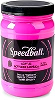 Vista 4 de Speedball 004657 Tinta acrílica para serigrafía, 32.0 fl oz, 32 onzas líquidas, color negro