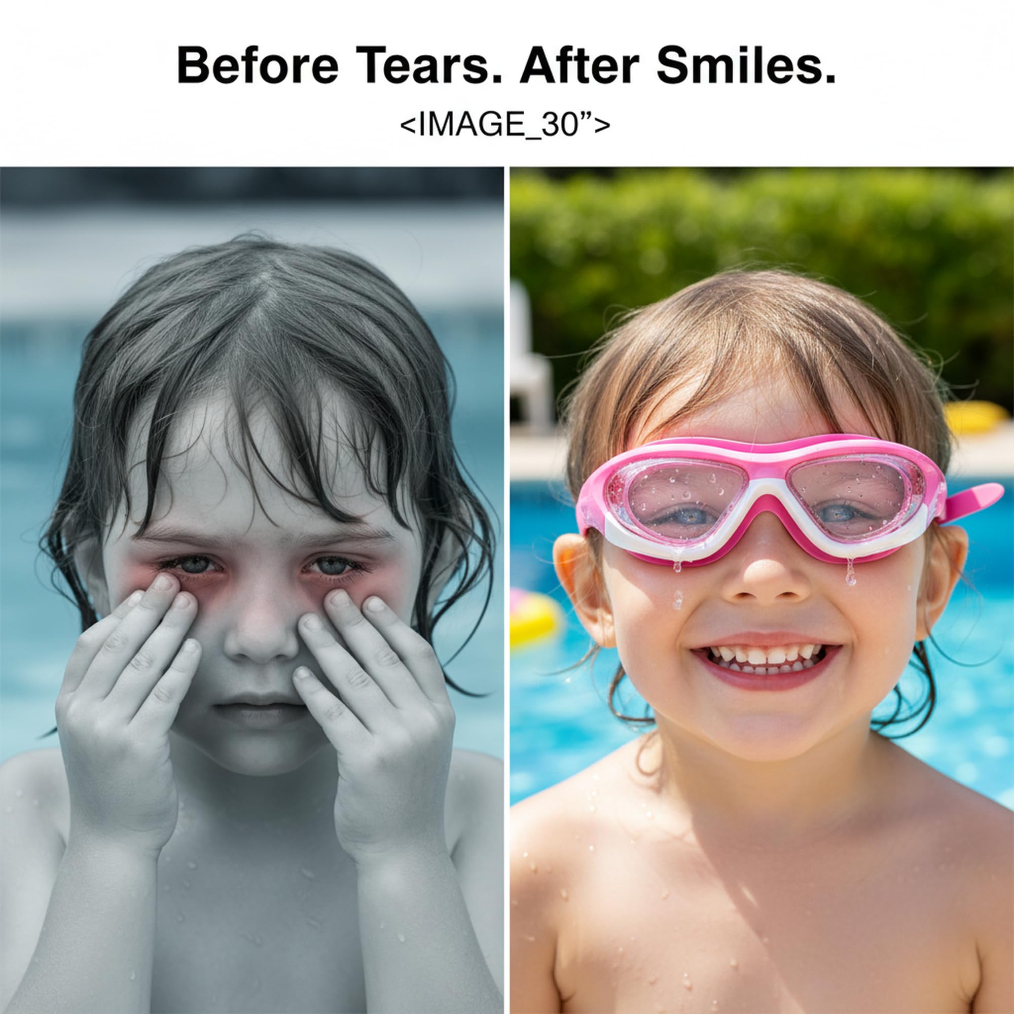 Lunettes de Natation Anti-Buée pour Usage Général | Protection UV, Imperméables, Joint en Silicone | Lunettes de Natation pour Enfants de 6 à 14 Ans - 5