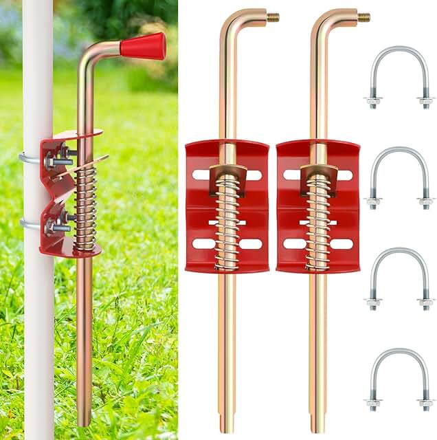 2 Pack 18 Inch Farm Gate Latch