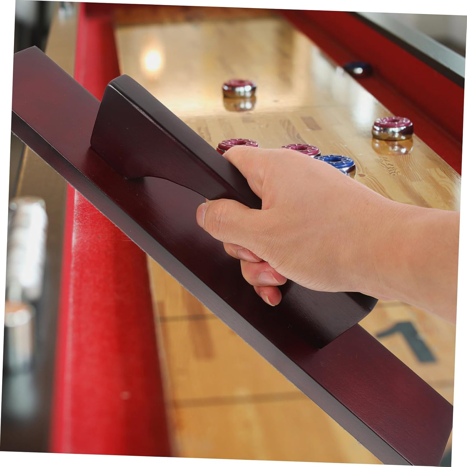 Happyyami Shuffleboard Table Accessories Shuffleboard Table Clean Brush Shuffleboard Supplies Sand Cleaning Brush