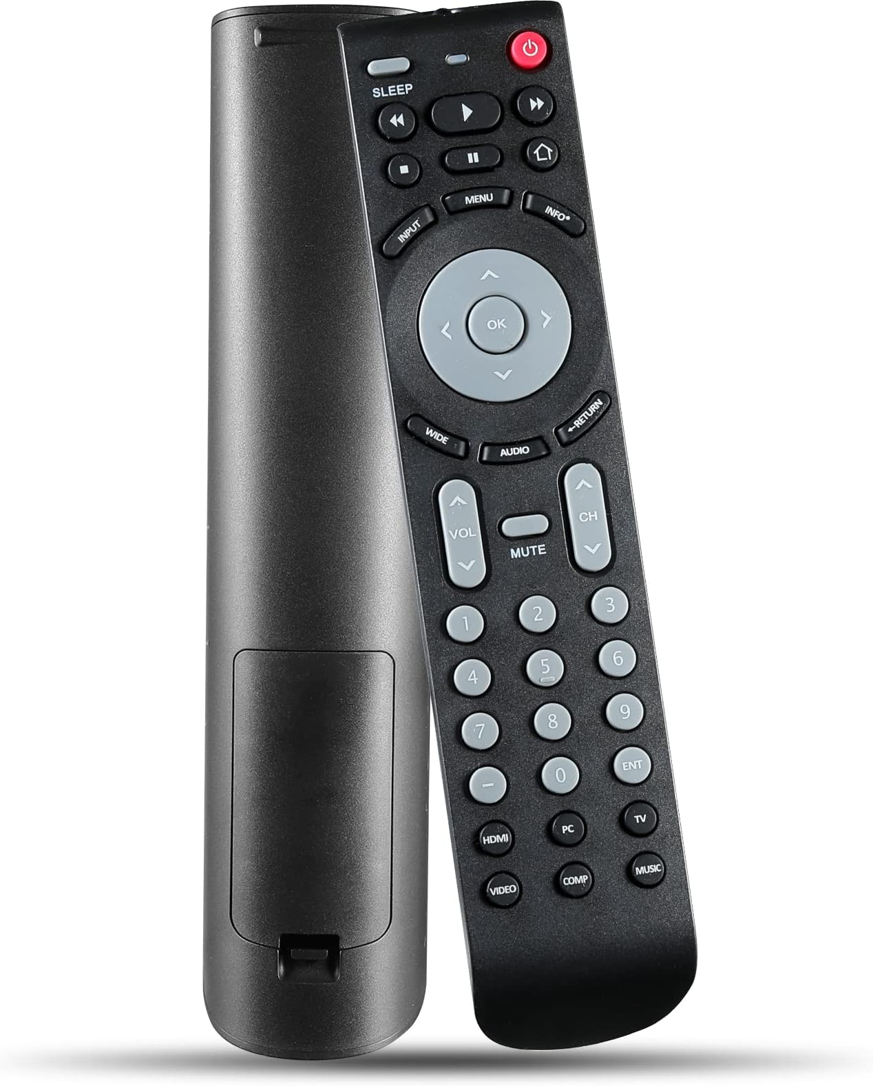 RMT-JR02 Remote Control Replacement Compatible with JVC TV EM28T EM32T JLC32BC3000 JLC42BC3002 JLC47BC3000 and More