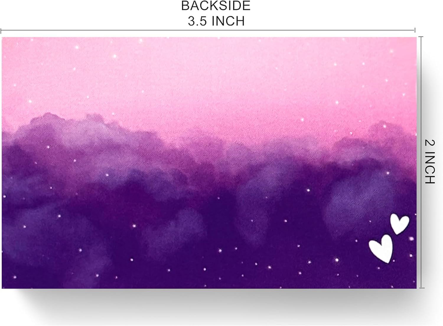 RXBC2011 Thank you for your support cards small business packaging customer appreciation notes pack of 100 Gradient - Image 7