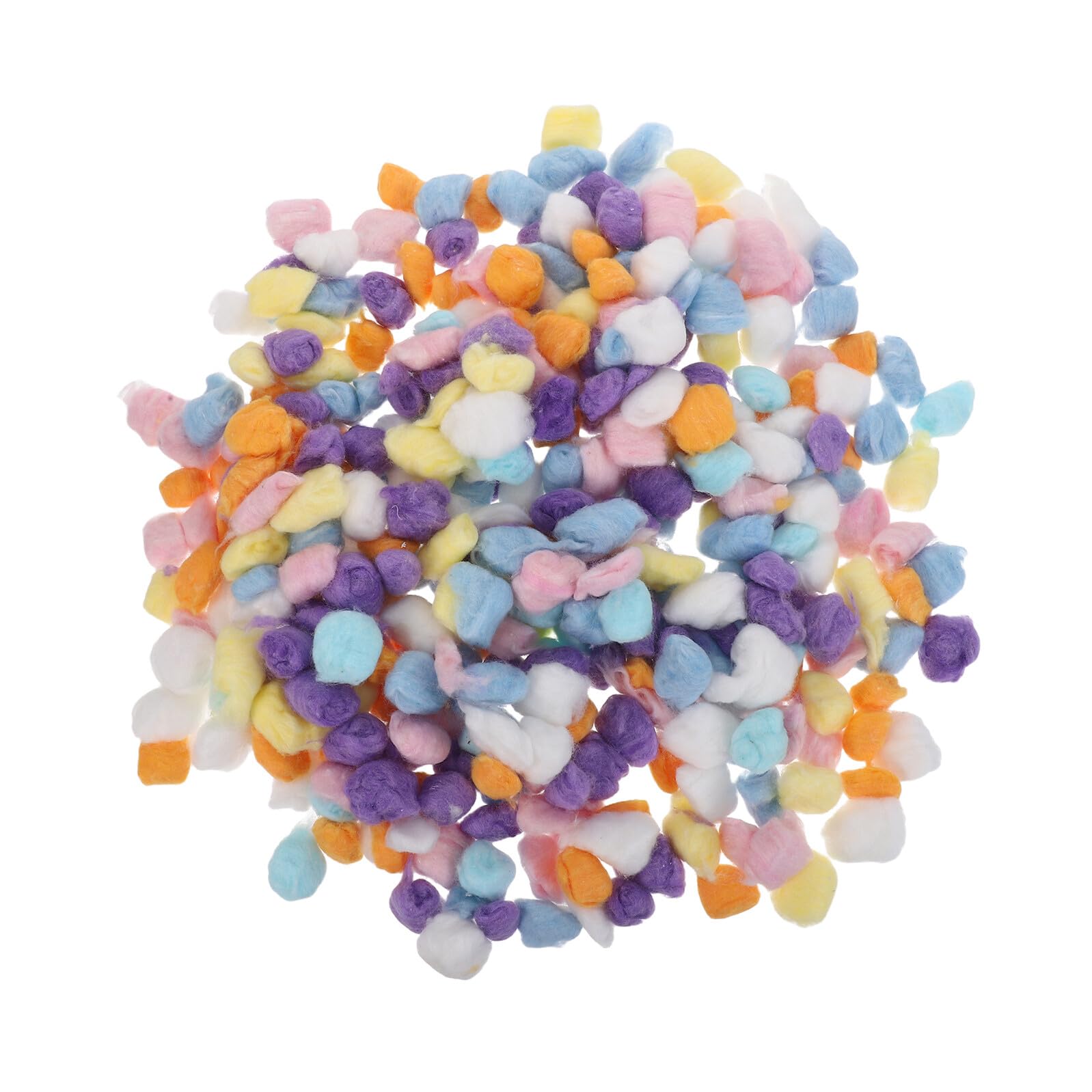 Boules de Pompons en Coton pour Loisirs Créatifs, 500g, 1 Paquet