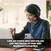 Sony WH-CH720N Wireless Bluetooth Noise Cancelling Over-Ear Headphones, Ambient Sound Mode, Lightweight Design, up to 35 Hr Battery Life, iOS & Android - Black