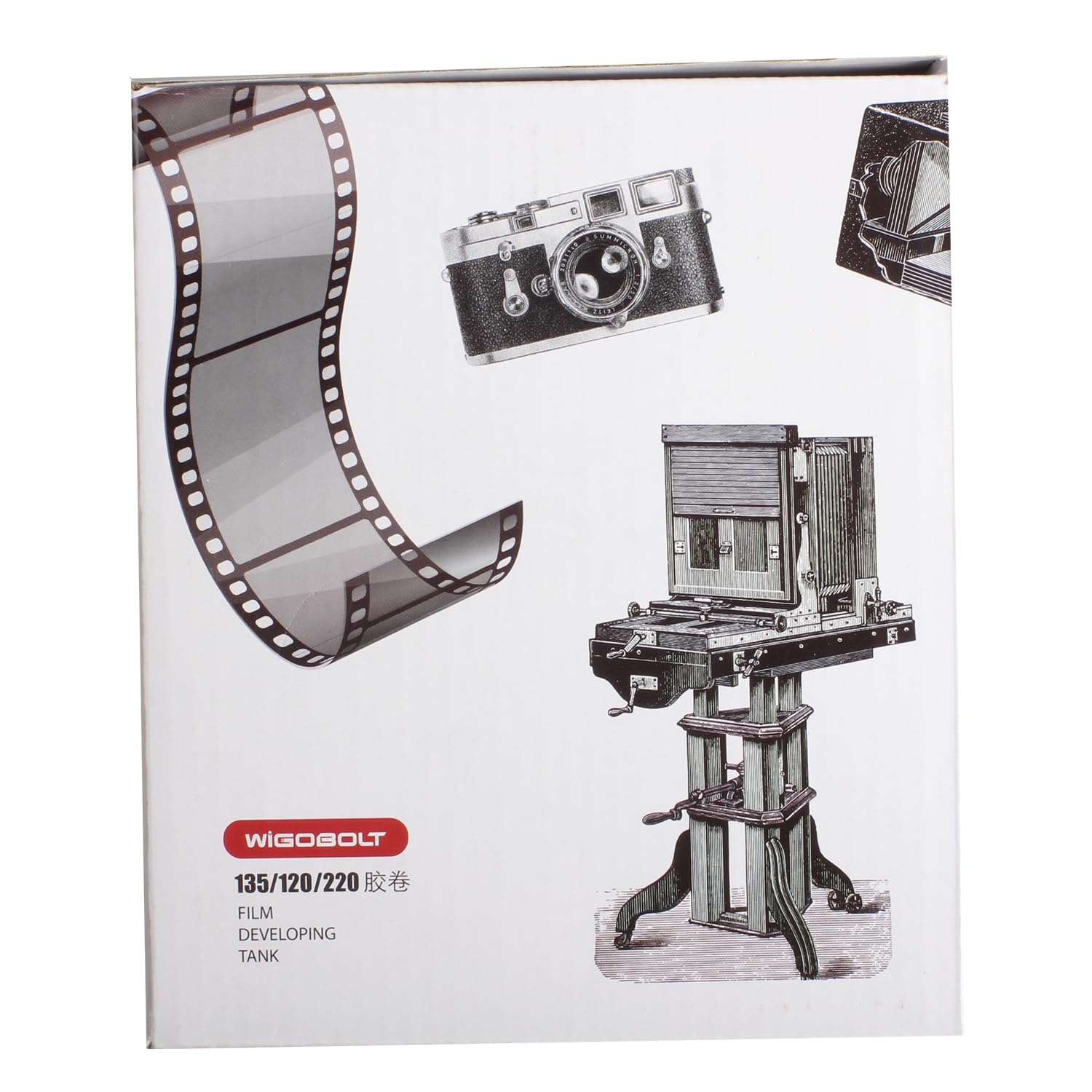 eTone Réservoir de développement de Film Universel 2 bobines pour Le Traitement de l'équipement de Traitement de Film de caméra de Film 120 135