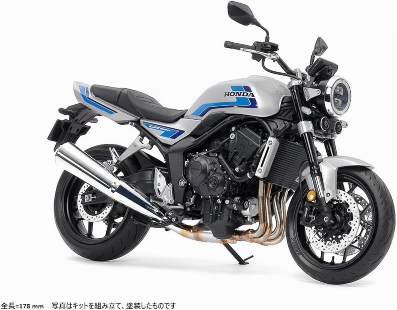 Tamiya 14144 1:12 Honda CB1000F - originalgetreue Nachbildung, Plastik Bausatz, Basteln, Modellbausatz, Zusammenbauen, unlackiert, Mehrfarbig