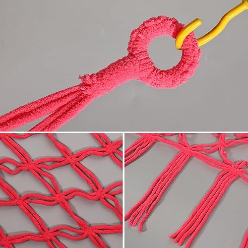 Miniatura 8 de Hamaca de red de animales de peluche para juguetes de peluche, almacenamiento grande de animales de peluche, almacenamiento de mascotas colgante en