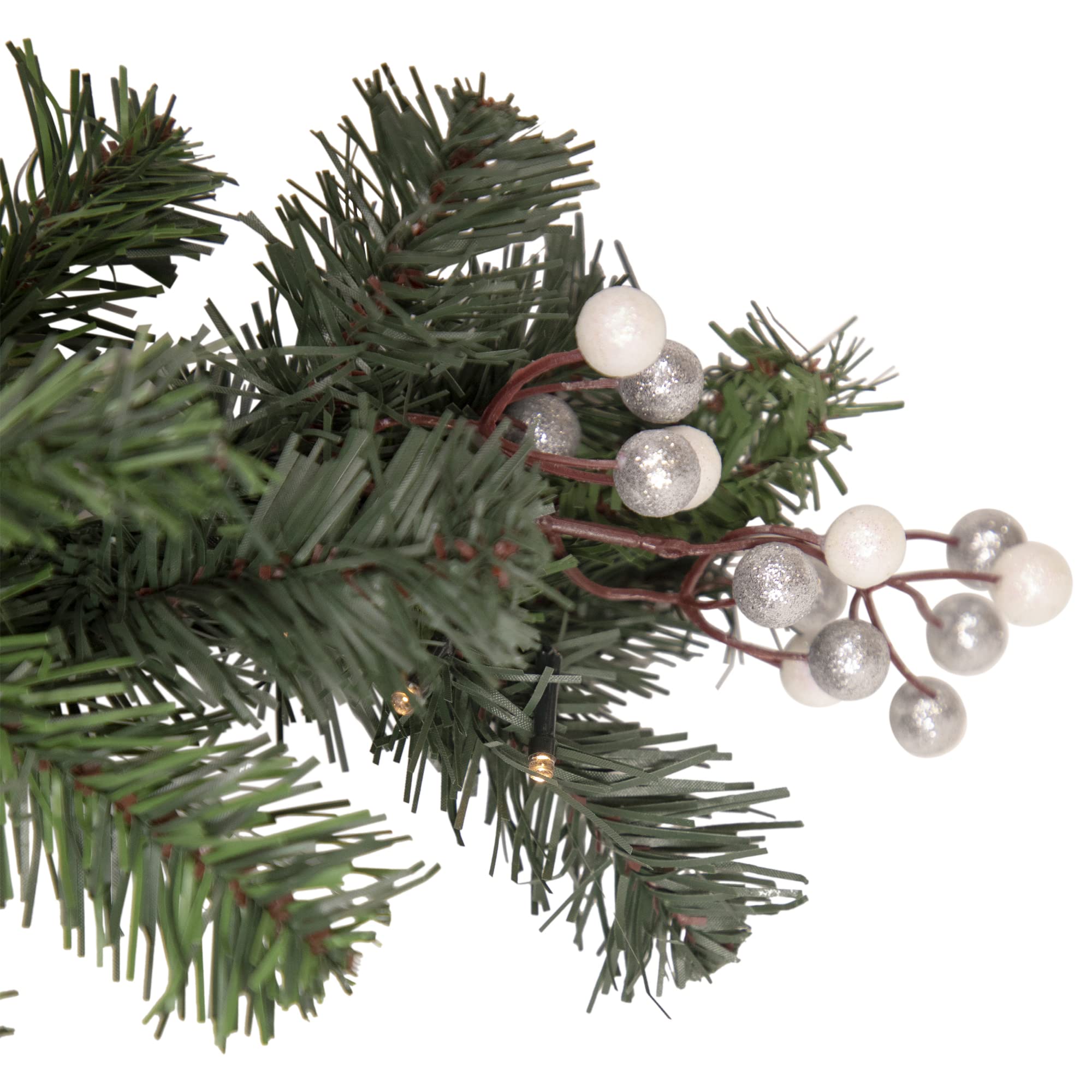 Northlight Decorated Pine Artificial Christmas Swag with Bells, 18