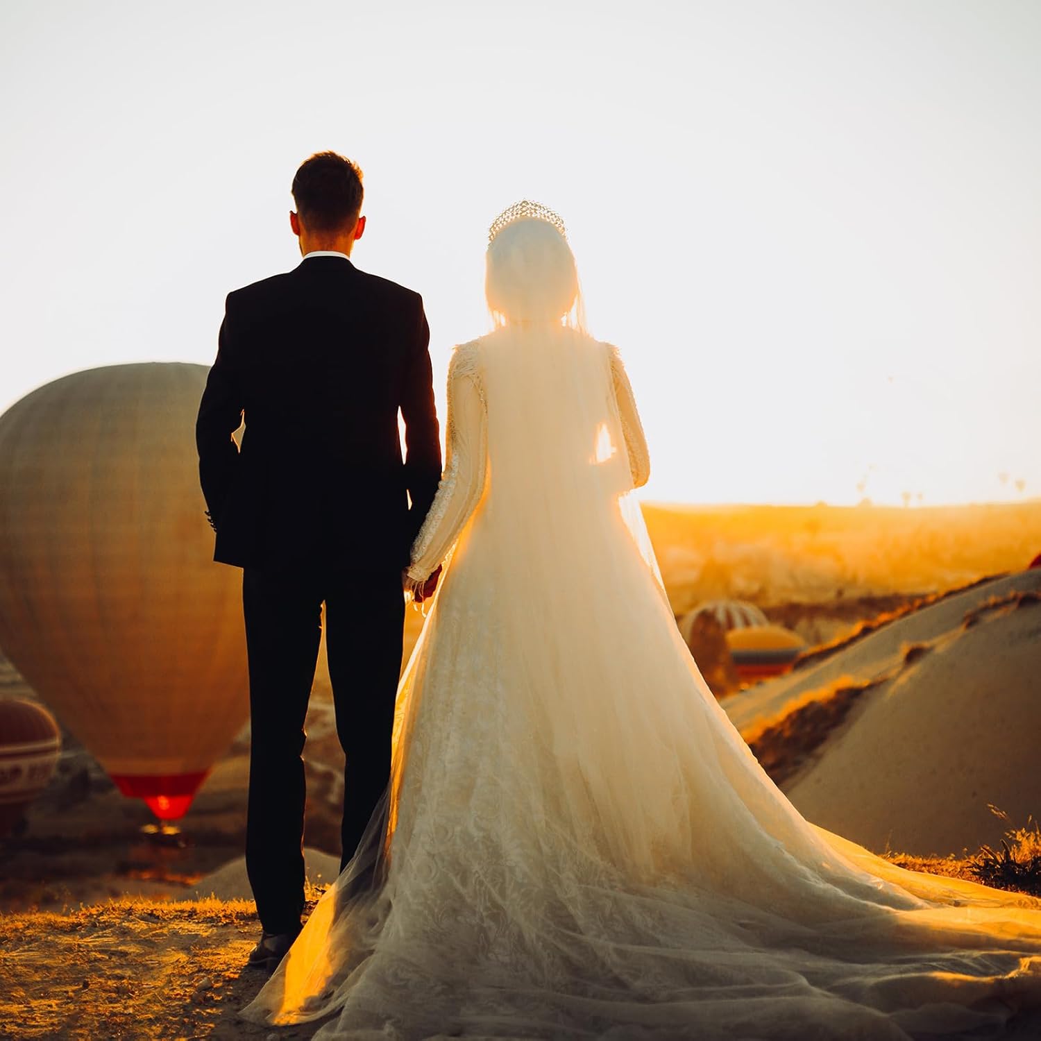 Heliltd Bride Wedding Veil 118 Inches Long 1 Tier Drop Veil Cathedral Bridal Veil with Comb Chapel Tulle Hair Accessories - Image 7