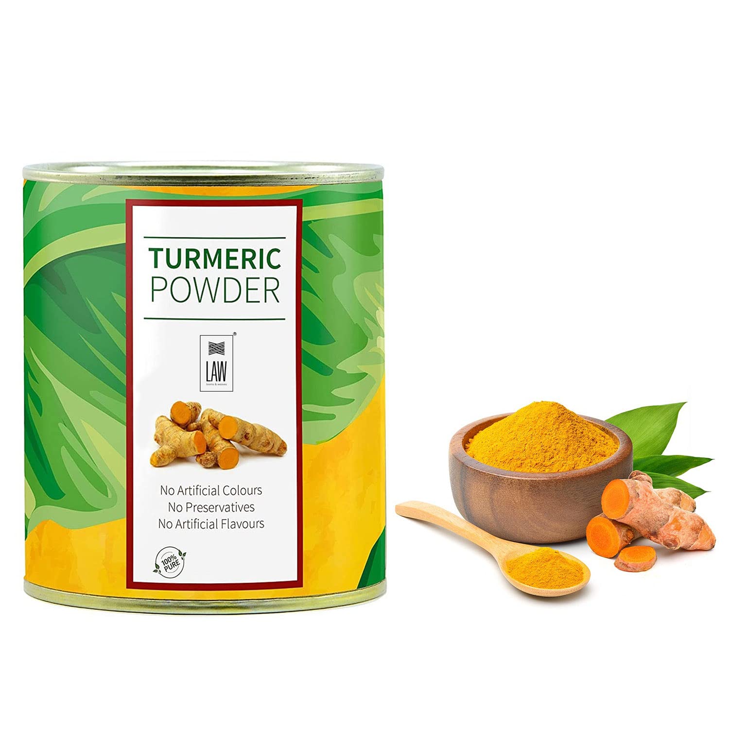 looms & weaves - Organically Grown Indigenous Turmeric Powder from Kerala - 200 gm (B01NALR44L) Amazon Price History, Amazon Price Tracker