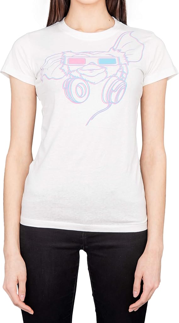 Amazon Gremlins メンズ ギズモヘッドフォン3dメガネジュニアtシャツtシャツ Tシャツ カットソー 通販