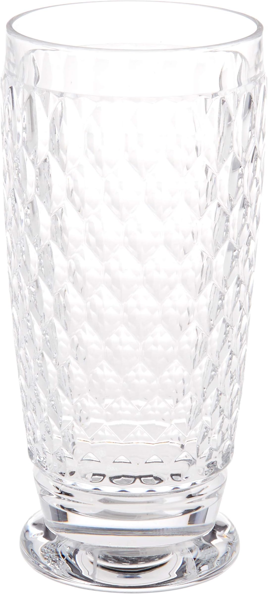 Boston Clear Crystal Highball Glasses, Set of 4,11 fluid ounce