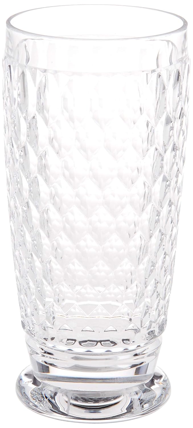 Villeroy Boch Boston Clear Crystal Highball Glasses Set of 4
