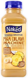 Naked Juice Pina Colada Flavored 100% Juice Smoothie Blend, 15.2 Fl Oz