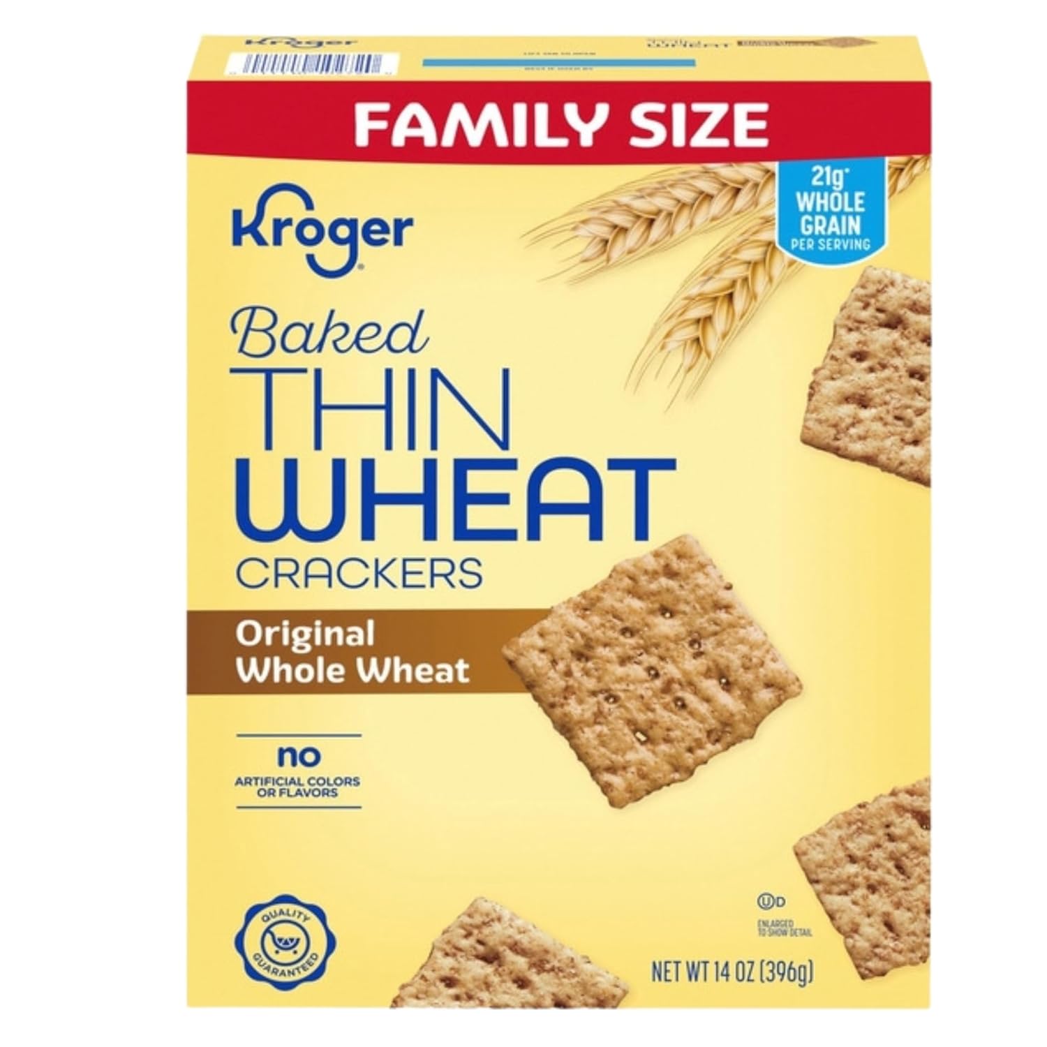 Galletas Baked Wheat Crisp Crackers Healthy Choice 14 oz