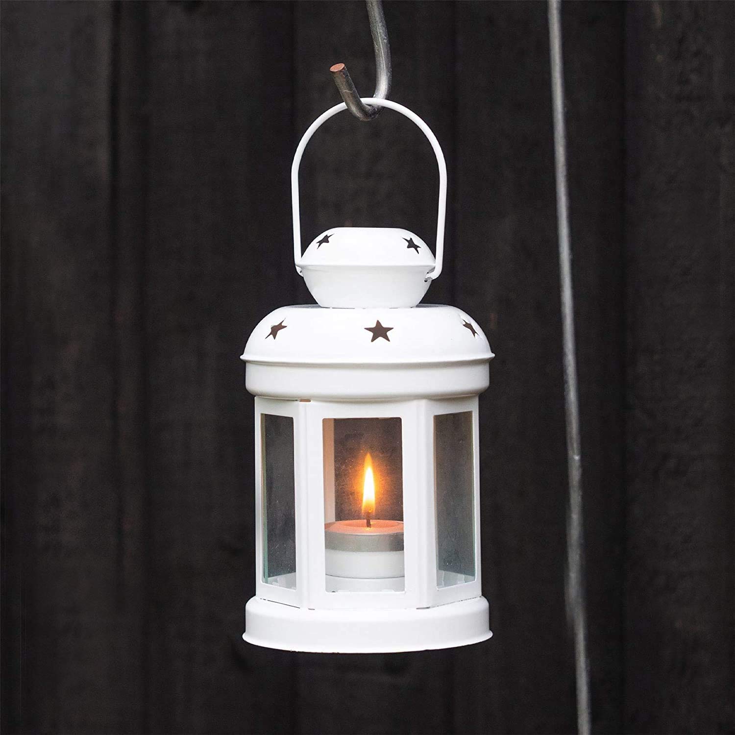 Lanterne vintage in metallo per candele, portacandele, per matrimoni, casa, feste di compleanno, regalo –