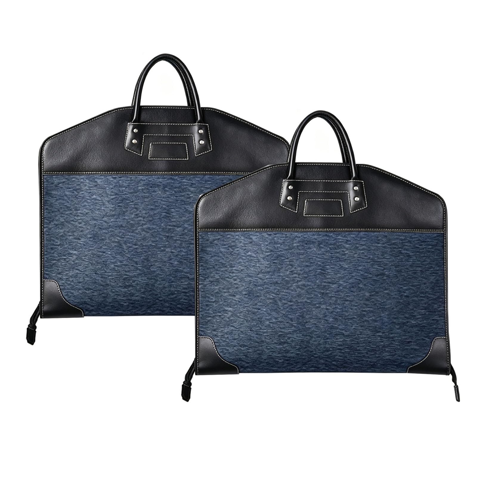 Borsa da Viaggio for Abiti, Custodia Lavabile for Completi | Leggera, Pieghevole e Traspirante, Borse for Riporre Abiti, Completi, Vestiti, Camicie, Cappotti(2pcs-blue)