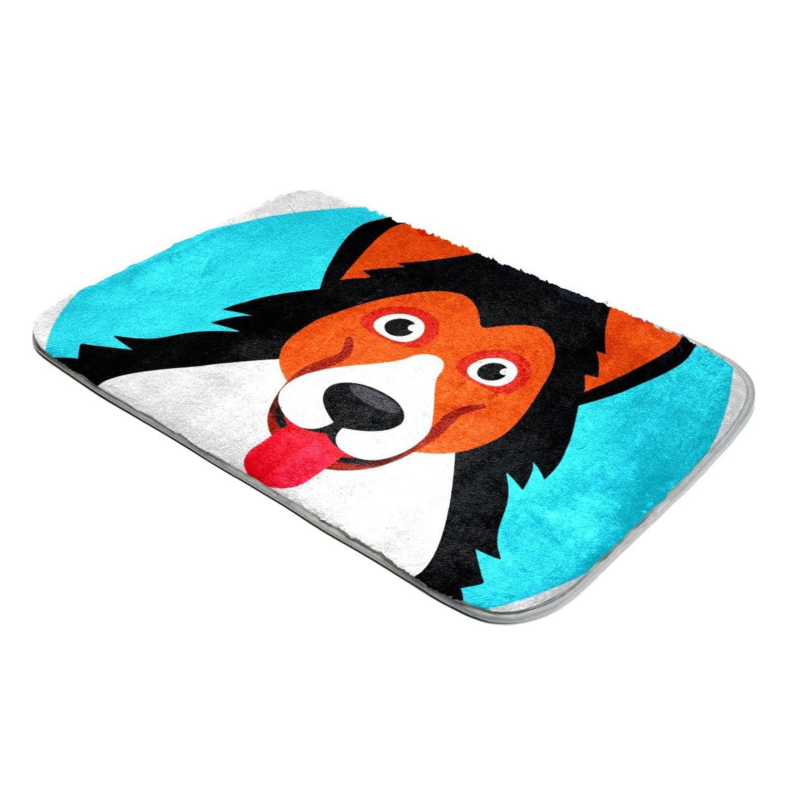 Tapis pour chien en fausse fourrure douce lavable grand format