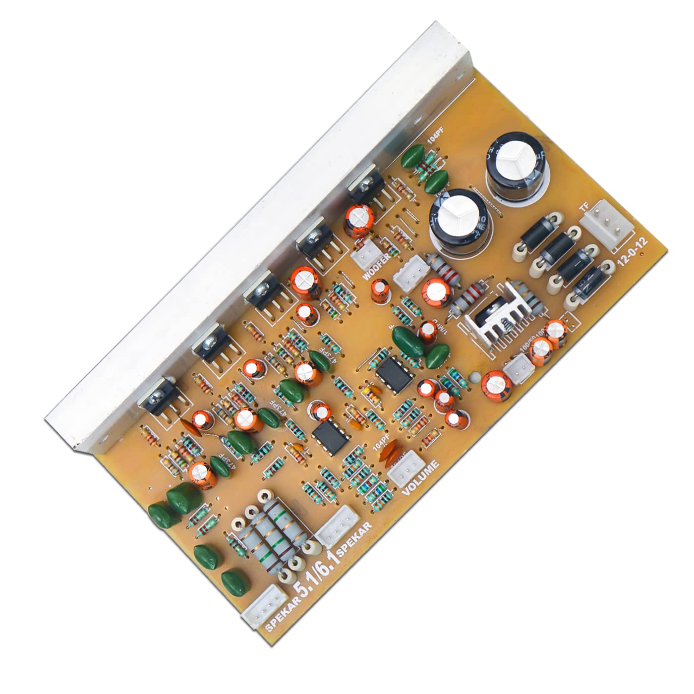 Electronic Spices Tda2050 5 Tr 5.1 Home Theater Audio Amplifier Circuit Board