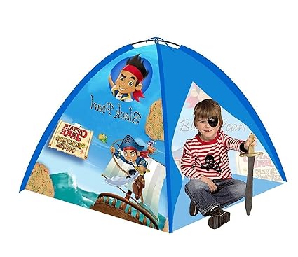 HRIDAANs Kids Foldable and Portable Play Tent House, Extremely Light Weight , Water Proof Kids Play Tent. (Captain Jack)