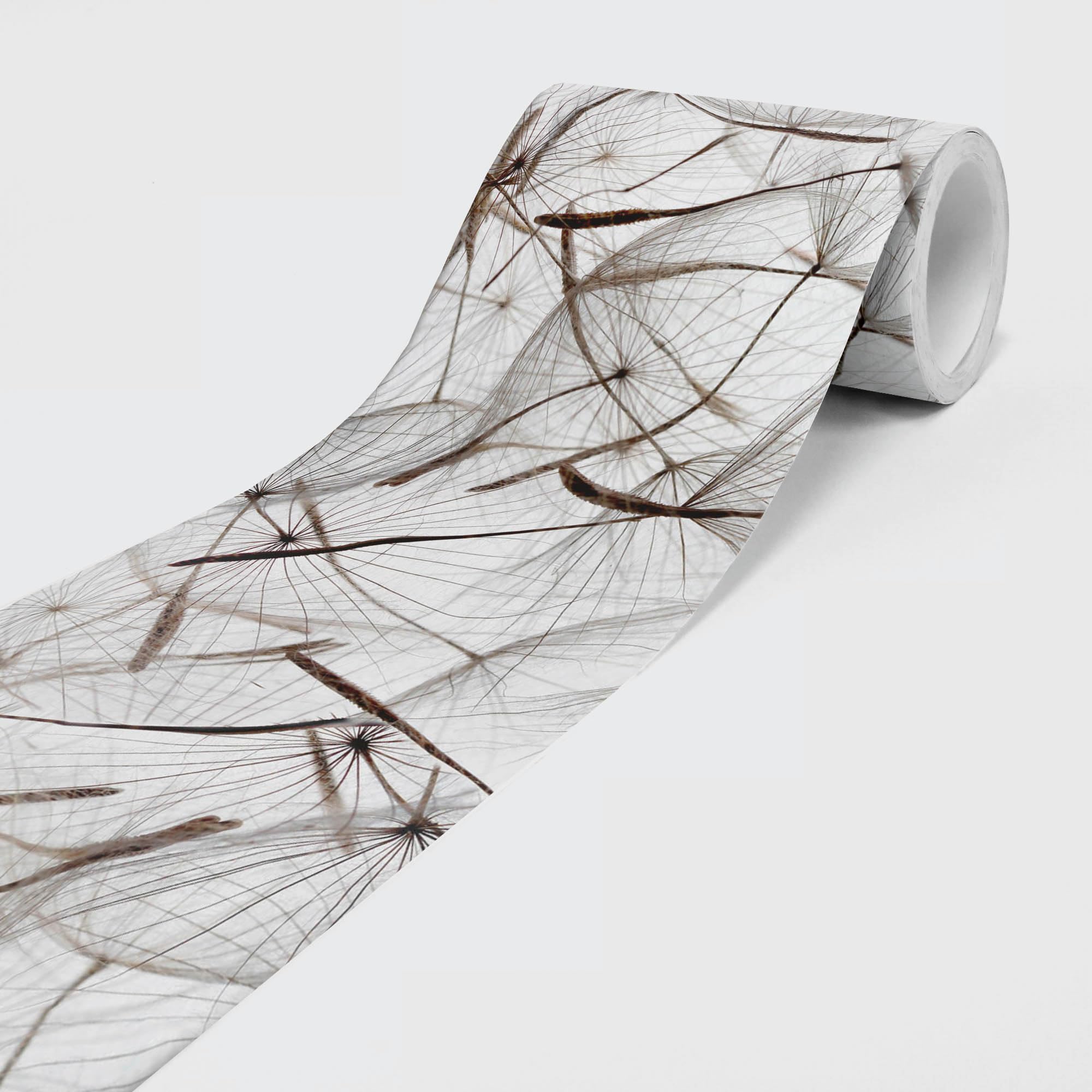 Dimex Dandelion Seed Wallpaper Border Smooth Self Adhesive Non-Woven Natural Style - 5m x 15cm