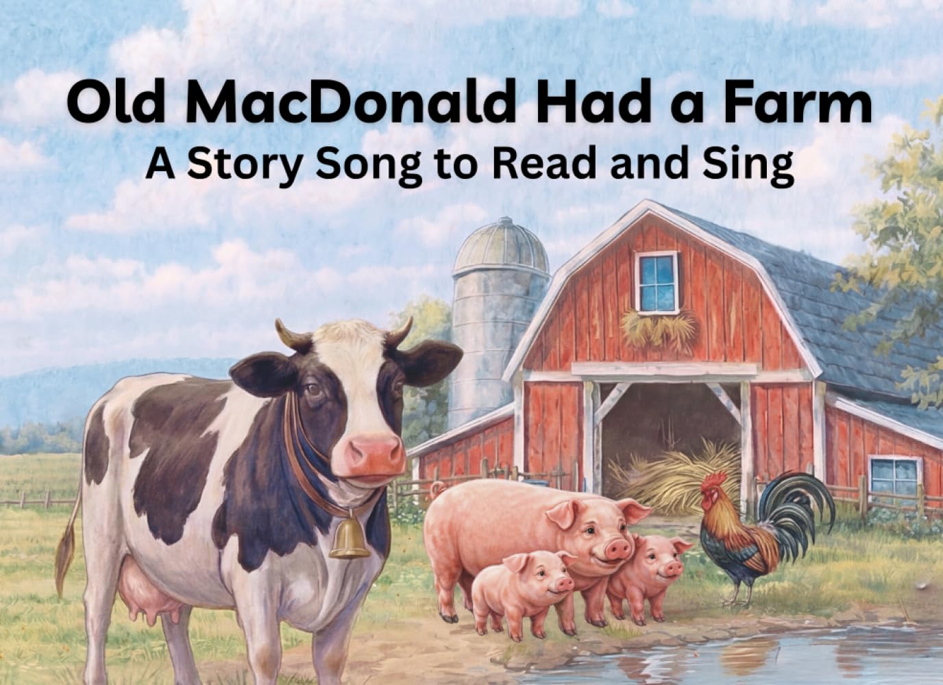 Old MacDonald Had a Farm – Sing Along Picture Book: Story Songs to Read and Sing – Picture Book with a Song for Preschool and Kindergarten (Story ... Read, and Learn for Classroom and Homeschool)