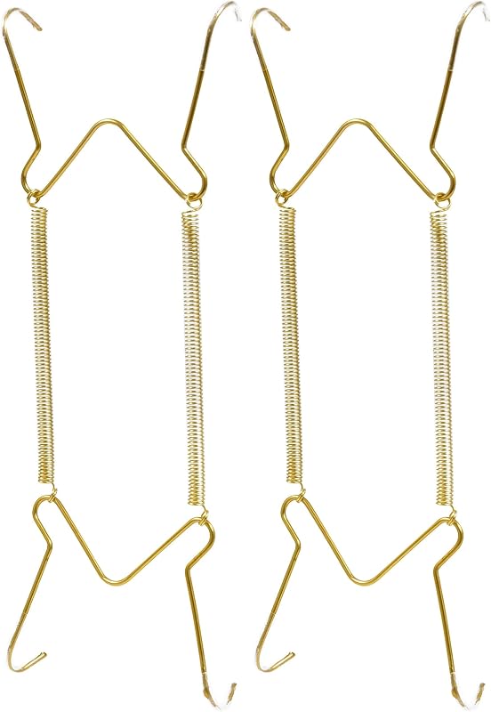 Hillman 122048 Plate Hangers 5-1/2"-8" with Tip Protectors, 1 (Pack of 2)