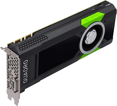 PNY NVIDIA Quadro P5000 16 GB VR Ready Graphics Card - Black
