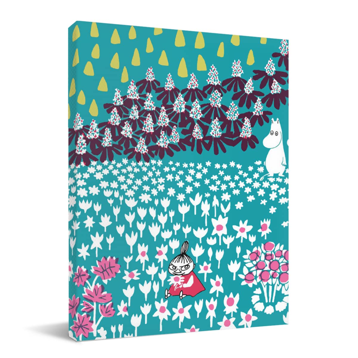 Amazon.co.jp: アートパネル ムーミン リトルミイ キャンバス 絵画