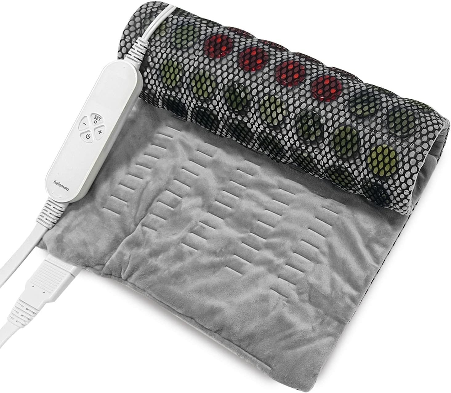 HELLOMOTO Photon Jade Stone Heating Pad for Pain Relief