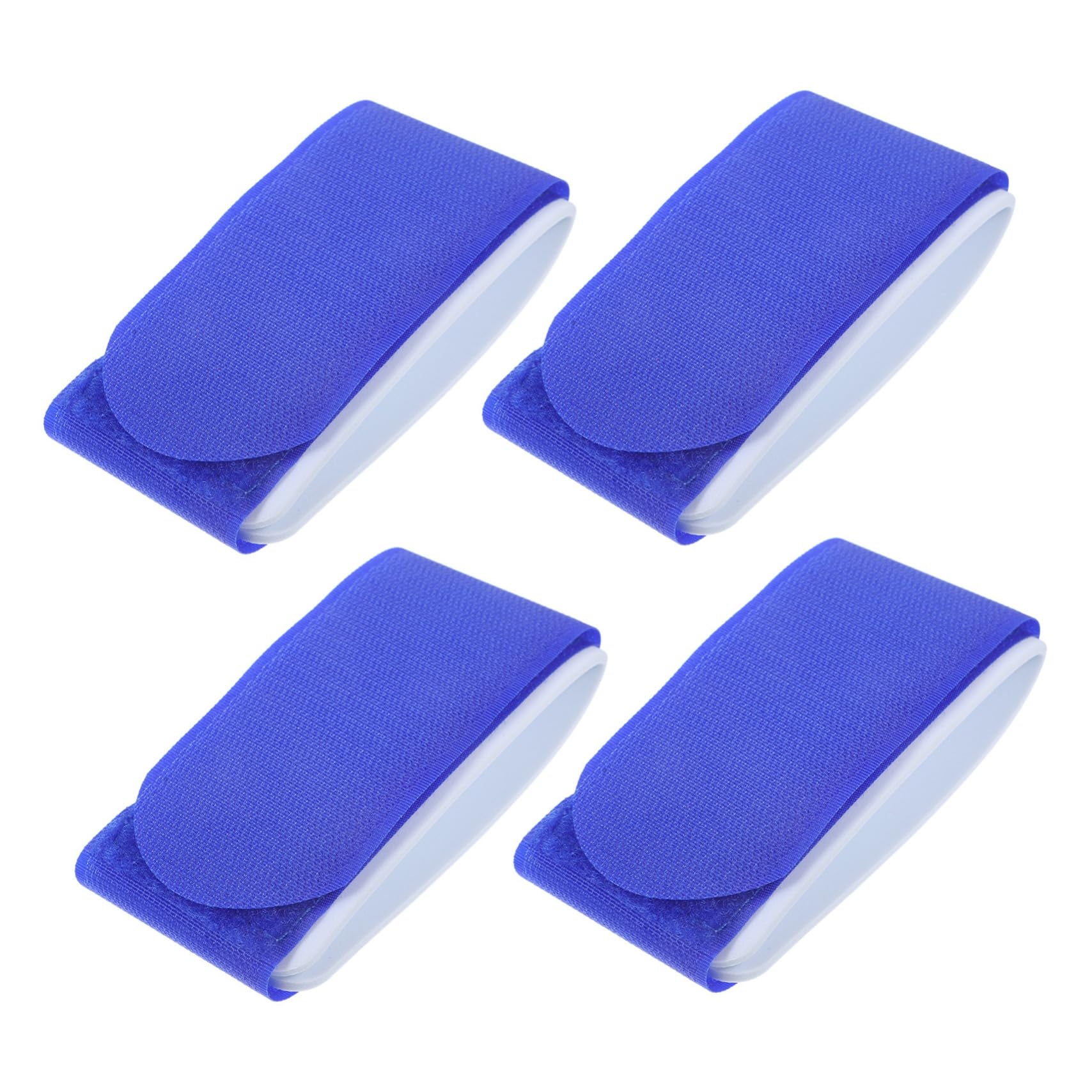 Toddmomy 4 Pack Ski Traction Strap Set Snowboard Fastener Straps Fixing Bands for Skis Snowboards Nylon Material Easy to Use