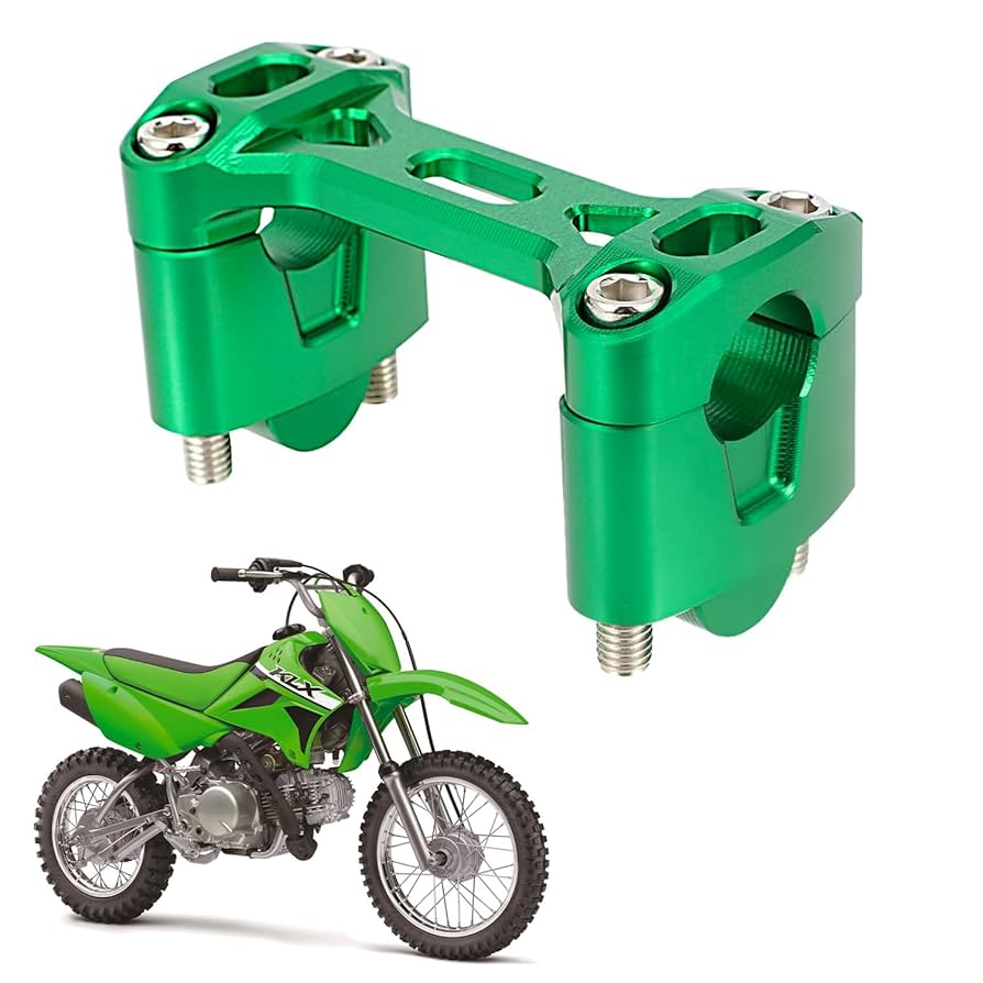 KEMiMOTO Motorcycle Handle Bar Riser 7/8" 22mm 28mm Bars Handle Bar Clamp 7 8 22mm 1 1 8 28mm Handlebar Fat Bar Mount