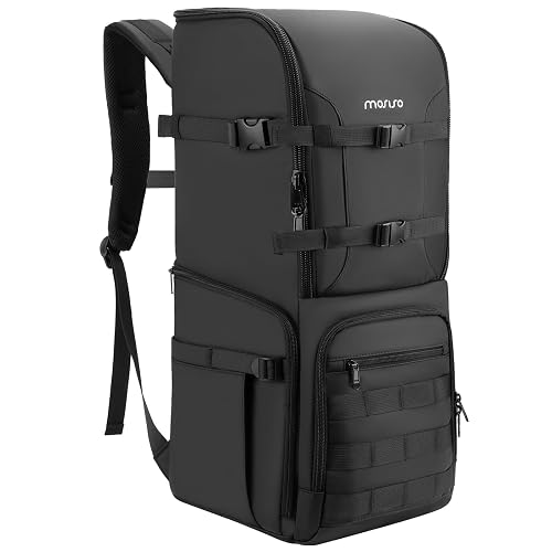 MOSISO Camera Backpack Waterproof Telephoto Long product photo (Camera Backpacks) — ScooterReviewPro review