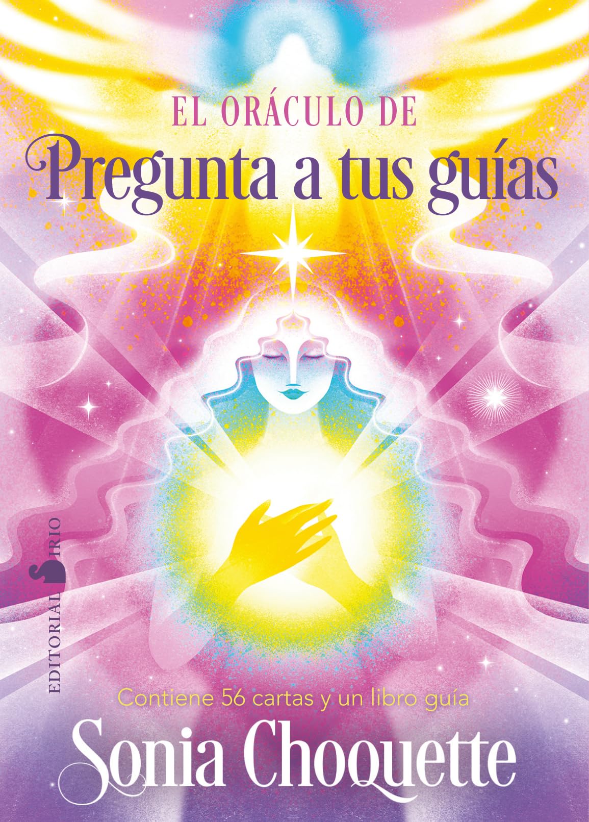 El oráculo de Pregunta a tus guías: Contiene 56 cartas y un libro guía