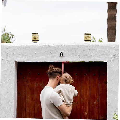 Miniatura 8 de DOITOOL Escultura de vino para decoración de jardín al aire libre, luces solares para porche, lámpara de mesa al aire libre, decoración de luna,