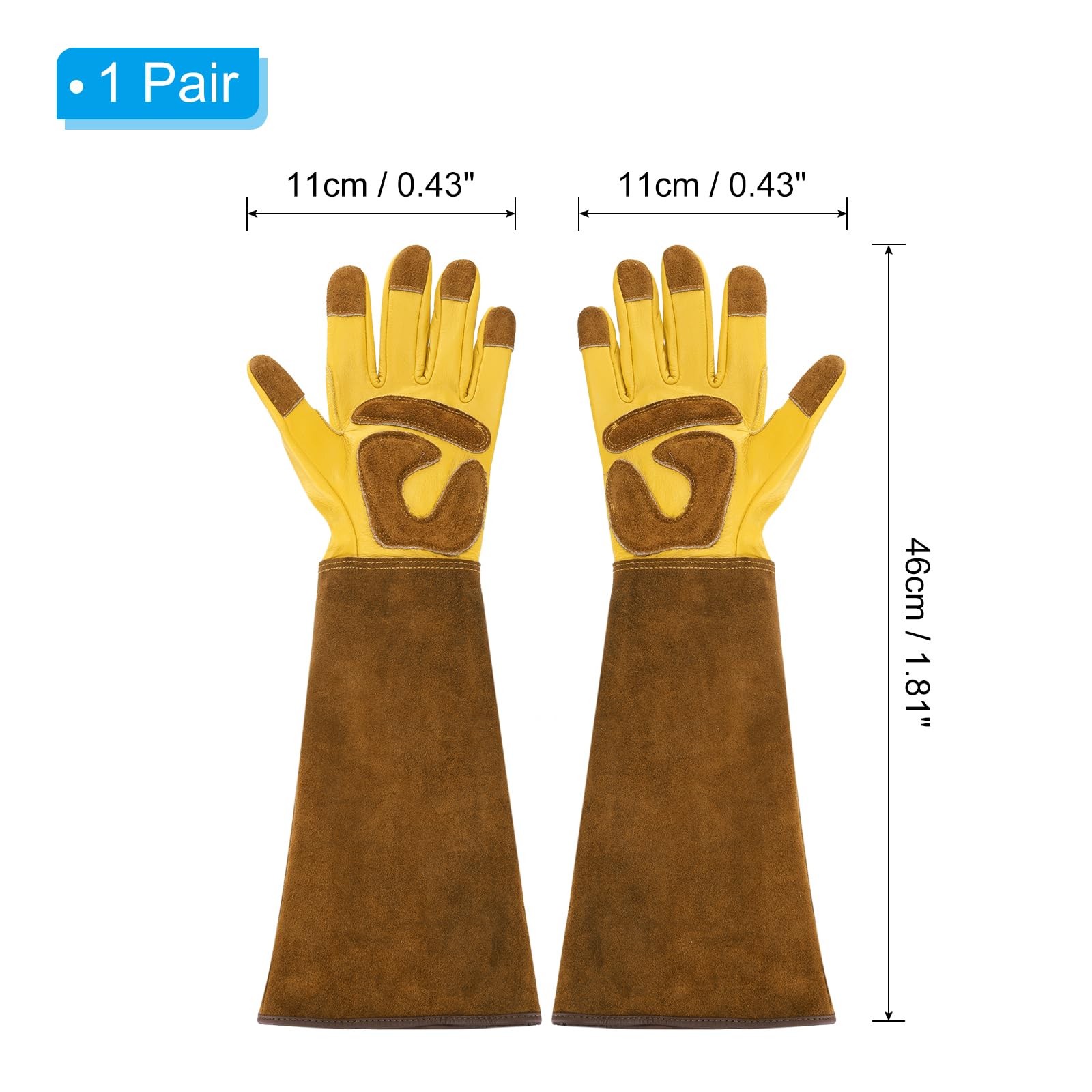 PATIKIL L Long Gardening Gloves - Image 2