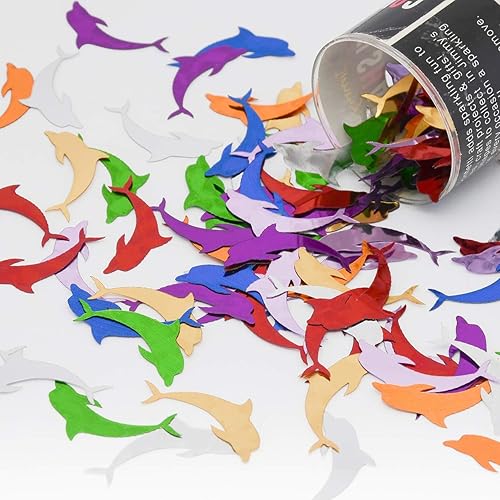 Confeti Delfín Multicolores - Paquete al por menor #9419 QS0