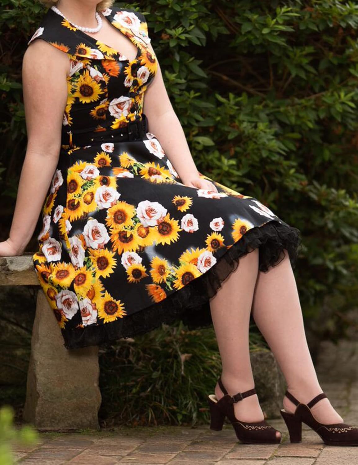 Bbonlinedress Women's 50s Petticoat Skirt Vintage Tutu Crinoline Underskirt 25" - Image 4