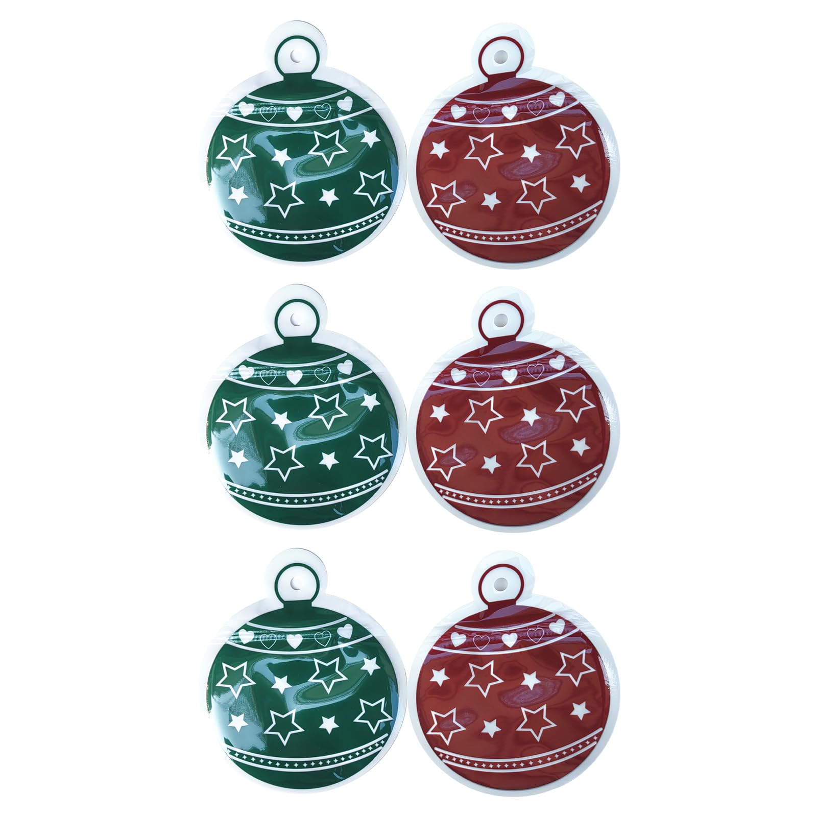 Yhplxyuus Of 6 Festives Christmas Holiday Present Bags Practical Gift Wrapping Bags Stylish Candy and Toy Storage Container Seasonal Celebration Accessories