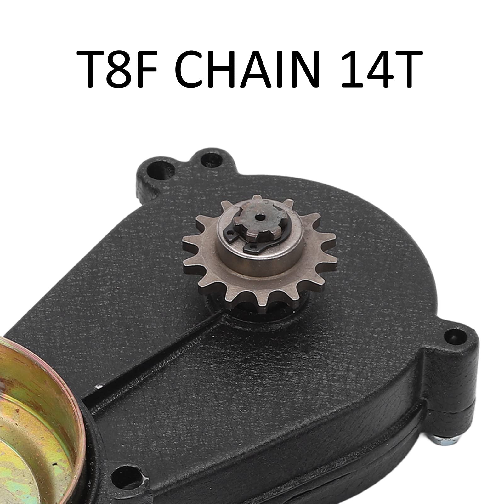Kit de Embrague de Caja de Cambios de Transmisión ATV, Caja de Cambios de Carcasa de Campana de Tambor de Embrague 14T con Embrague para Mini Pocket Quad Dirt Bike ATV de 47cc y